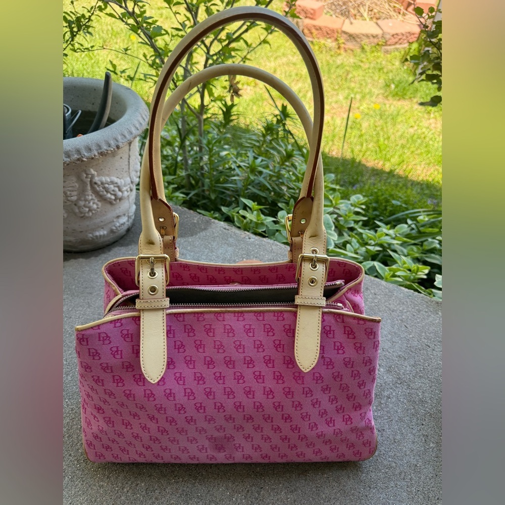 Authentic Dooney & Bourke Pink Tote Bag